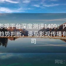 番茄影视平台深度测评1409：内容变化与趋势判断，番茄影视传播有限公司
