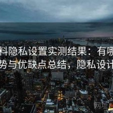 51爆料隐私设置实测结果：有哪些优势与优缺点总结，隐私设计