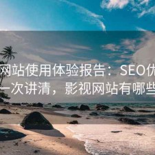 影视网站使用体验报告：SEO优化与观察一次讲清，影视网站有哪些功能