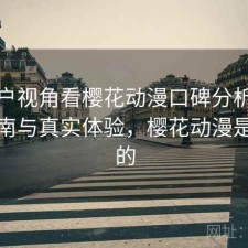 从用户视角看樱花动漫口碑分析：避坑指南与真实体验，樱花动漫是干啥的