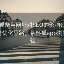 茶杯狐备用网址对SEO的影响：使用技巧与优化思路，茶杯狐app浏览器下载