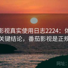 番茄影视真实使用日志2224：体验变化与关键结论，番茄影视是正规的吗