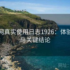 黑料网真实使用日志1926：体验变化与关键结论