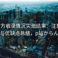 P站官方收录情况实测结果：注意事项与优缺点总结，p站からん