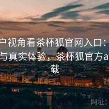 从用户视角看茶杯狐官网入口：是否值得与真实体验，茶杯狐官方app下载