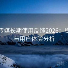 天美传媒长期使用反馈2026：稳定性与用户体验分析
