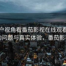 从用户视角看番茄影视在线观看：存在的问题与真实体验，番茄影视剧