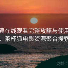 茶杯狐在线观看完整攻略与使用技巧解析，茶杯狐电影资源聚合搜索引擎