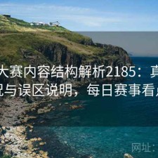 每日大赛内容结构解析2185：真实情况与误区说明，每日赛事看点