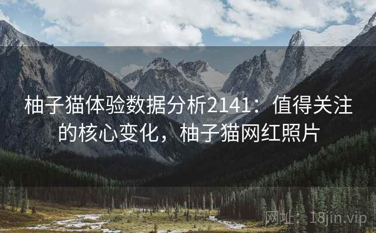 柚子猫体验数据分析2141：值得关注的核心变化，柚子猫网红照片  第1张