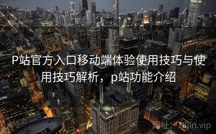 P站官方入口移动端体验使用技巧与使用技巧解析，p站功能介绍  第2张