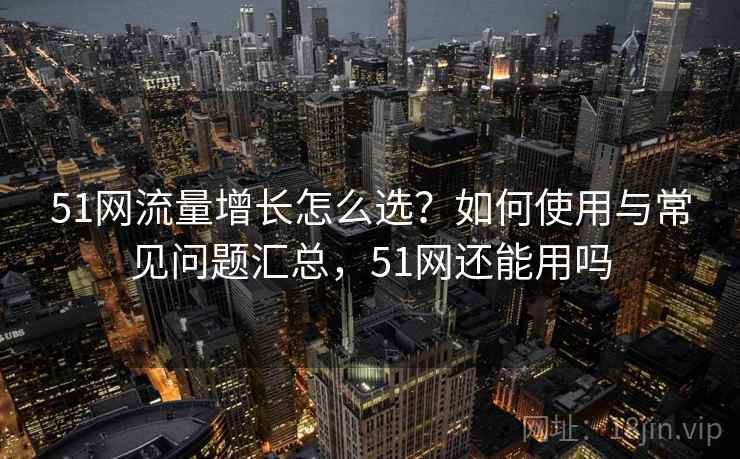 51网流量增长怎么选？如何使用与常见问题汇总，51网还能用吗  第2张