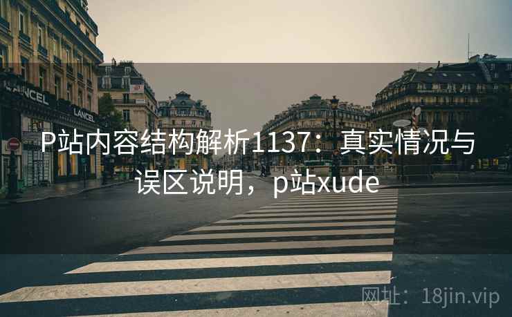 P站内容结构解析1137：真实情况与误区说明，p站xude  第1张
