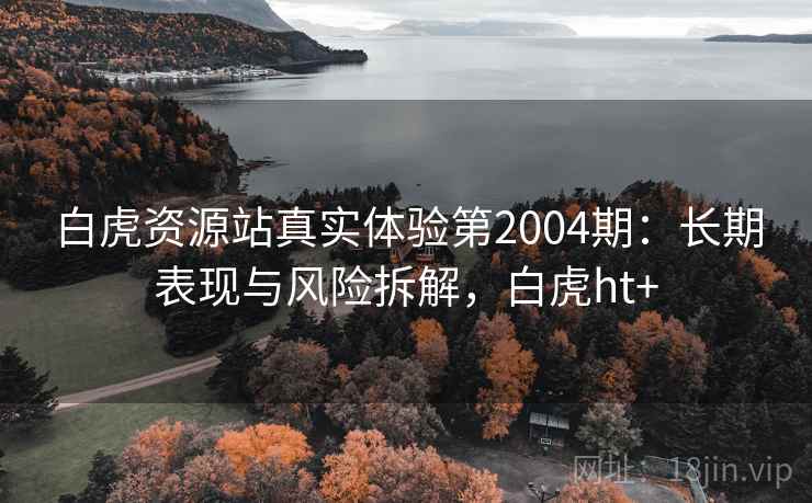 白虎资源站真实体验第2004期:长期表现与风险拆解,白虎ht+ 第1张 白虎资源站真实体验第2004期:长期表现与风险拆解,白虎ht+ 第1张